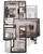 Modern House Plan - Garnette 89778 - 2nd Floor Plan Dollhouse - 