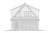 Farmhouse House Plan - Arlington 96647 - Rear Exterior