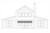 Secondary Image - Farmhouse House Plan - Weekend Barndominium 51666 - Rear Exterior