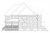 European House Plan - 76821 - Left Exterior