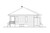 Modern House Plan - 40535 - Left Exterior