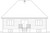Secondary Image - Country House Plan - 51046 - Rear Exterior