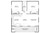 Modern House Plan - Buckner ADU 58645 - 1st Floor Plan