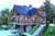 A-Frame House Plan - Laurel Pine Haven 69762 - Right Exterior
