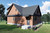 A-Frame House Plan - Laurel Pine Haven 69762 - Rear Exterior