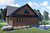 A-Frame House Plan - Laurel Pine Haven 69762 - Left Exterior