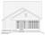 Cottage House Plan - Legacy 43701 - Rear Exterior