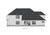 Traditional House Plan - 43254 - Rear Exterior