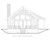 Mountain Rustic House Plan - 72757 - Left Exterior