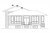 Modern House Plan - 72390 - Rear Exterior