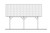 Traditional House Plan - Carport 35021 - Left Exterior