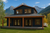 Farmhouse House Plan - Fenbrole 16793 - Rear Exterior