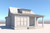 Farmhouse House Plan - Firefly Cove 45870 - Left Exterior
