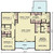 Farmhouse House Plan - Jasper 2 57924 - 1st Floor Plan