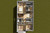 Cottage House Plan - 95367 - 2nd Floor Plan Dollhouse - 