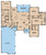 European House Plan - Saddler Cottage 92902 - 1st Floor Plan