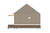 Country House Plan - Couple's Cabin 82024 - Rear Exterior