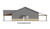 Ranch House Plan - Ivy 25479 - Left Exterior