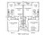 Traditional House Plan - 35587 - 1st Floor Plan