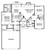 Ranch House Plan - Sedgewick 39317 - 1st Floor Plan