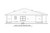 Contemporary House Plan - Calverton Modern 71886 - Left Exterior