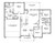 Traditional House Plan - 58856 - 1st Floor Plan