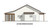 Country House Plan - Bonsai 41886 - Left Exterior