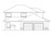 Southwest House Plan - Augusta 10236 - Left Exterior