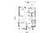 Modern House Plan - Tiago 78611 - 1st Floor Plan