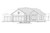 Ranch House Plan - Hetherington 14136 - Front Exterior