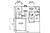 Ranch House Plan - Hetherington 14136 - 1st Floor Plan