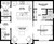 Cottage House Plan - 99049 - 1st Floor Plan