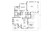 European House Plan - Meridian 29161 - 1st Floor Plan