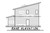 Modern House Plan - Platinum Woods II 70700 - Rear Exterior