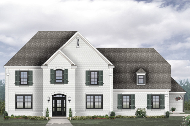 Chateau Style Home Plan - 66168GW  Architectural Designs - House Plans