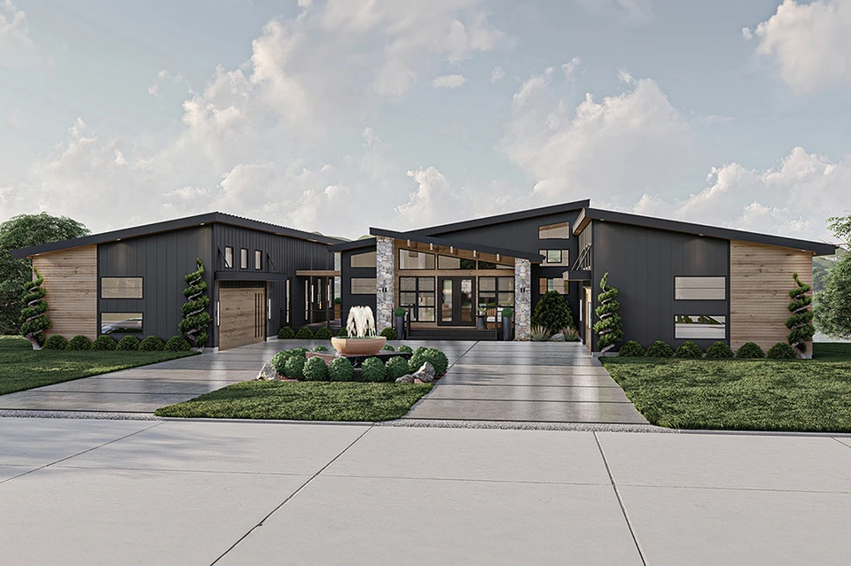 Set Plan Example Key Features of Modern House Plans: What Sets Them Apart from ...