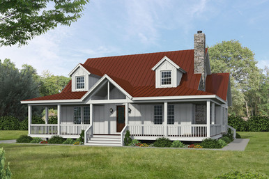 Honey Creek Hideaway #87773 | The House Plan Company