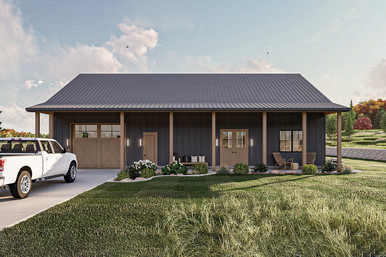 Spring Ridge Farm Plans Springer Farm #19574 | The House Plan Company