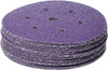 3M 30786 6" 40 Grit Purple Hookit Clean Sanding Discs Dust Free 25/Box