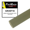 Unleashed GR35F18 18" Green Masking Paper 438mm Roll