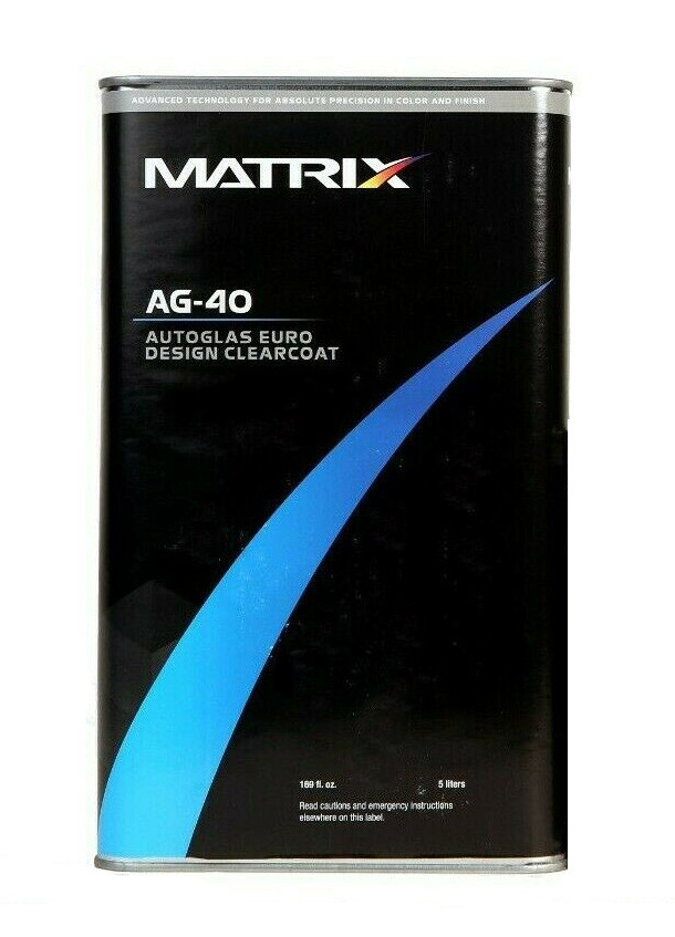 Matrix AG40 Autoglas Euro Design Clearcoat 5 Liter