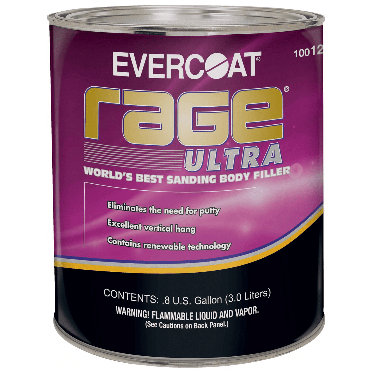 Evercoat FIB-125 Rage Ultra Body Filler Gallon