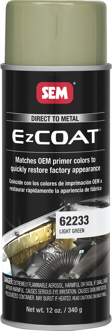 SEM 62233 EZ Coat Light Green Primer 12 oz