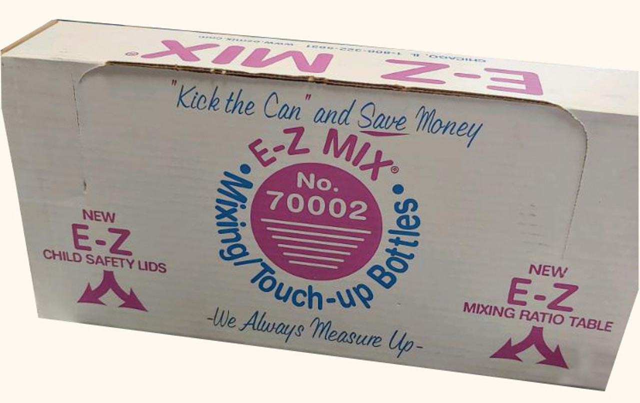 E-Z Mix 70002 Touch-up Bottles 50/Box