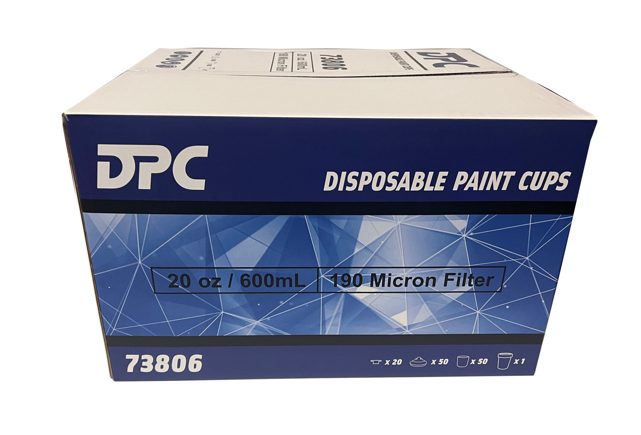 Unleashed DPC 73806 600mL Disposable Paint Cup Kit