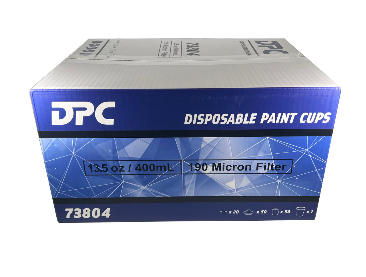 Unleashed DPC 73804 400mL Disposable Paint Cups Kit
