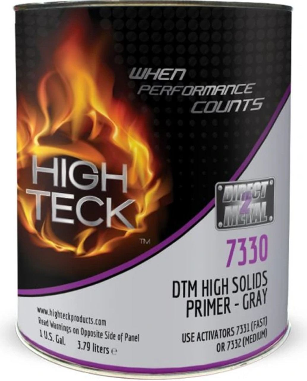 High Teck 7330 DTM 2K High Solids Primer Gray Gallon