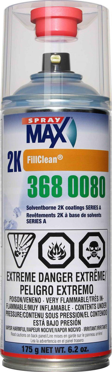 Spray Max 3680080 FillClean Clear 2K FillClean Refillable Aerosol