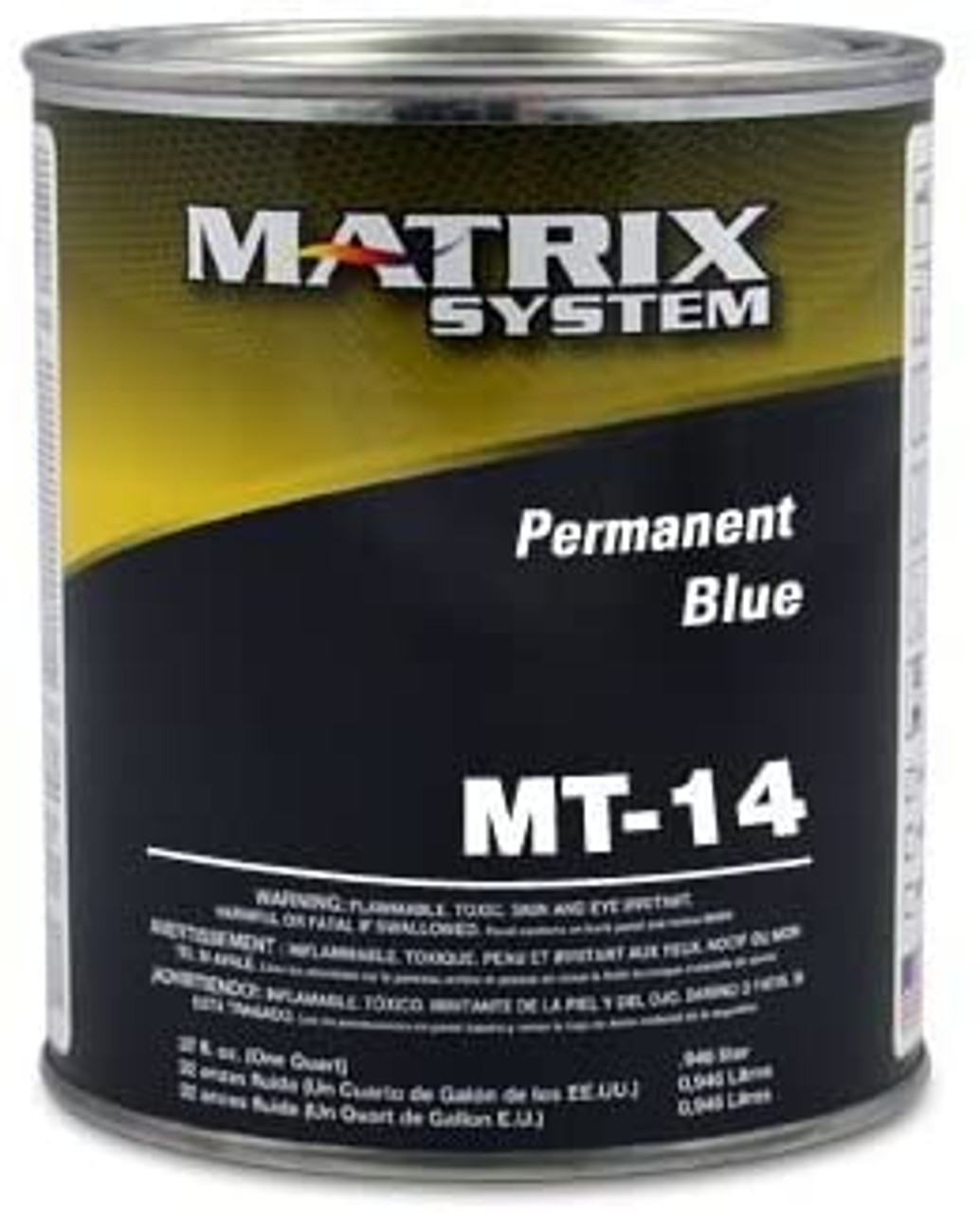 Matrix MT-14 Permanent Blue Toner Quart