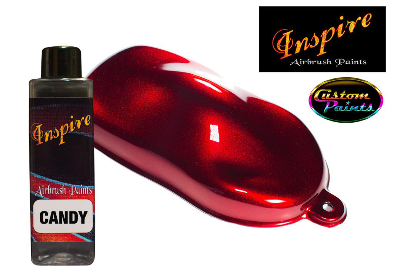 Custom Paints Inspire Aibrush Candy Ruby Red 4 oz